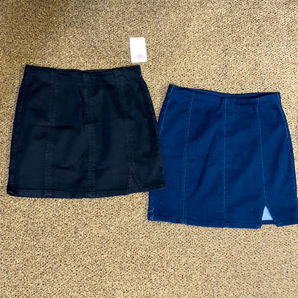 NWT Free people mini skirts😍